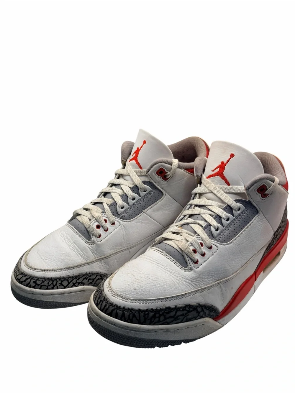 Nike Air Jordan 3 Retro Fire Red 2022 Men’s Size 12 White Cement DN3707-160